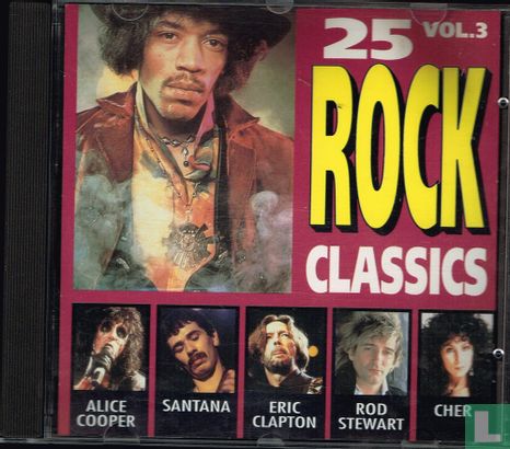 25 Rock Classics Vol. 3 - Afbeelding 1