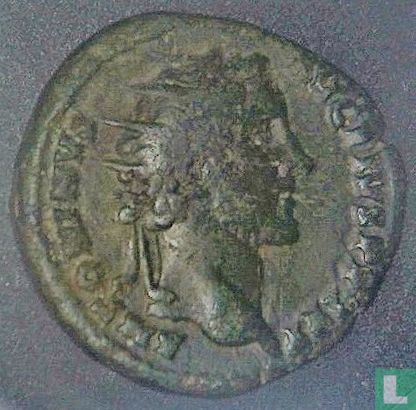 L'Empire romain, AE Dupondius, 138-161 AP, Antonin le pieux, Rome, 145-161 AD - Image 1