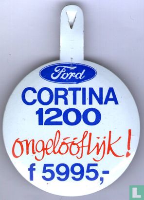 Ford Cortina 1200 ongelóóflijk! f 5995,-