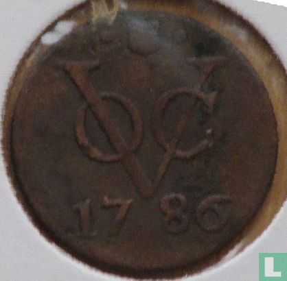 VOC 1 duit 1786 (Utrecht) - Afbeelding 1