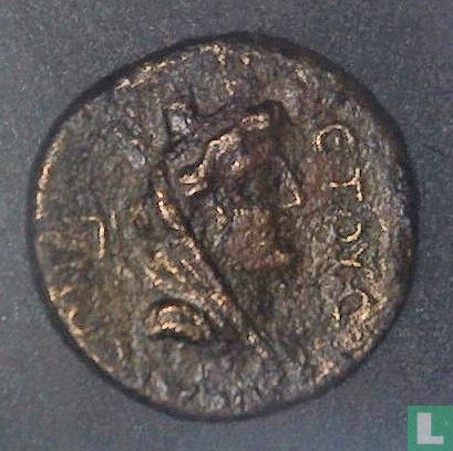 Romeinse Rijk, AE 20, 41-54 AD, Claudius, Caesarea, 43 AD - Afbeelding 2