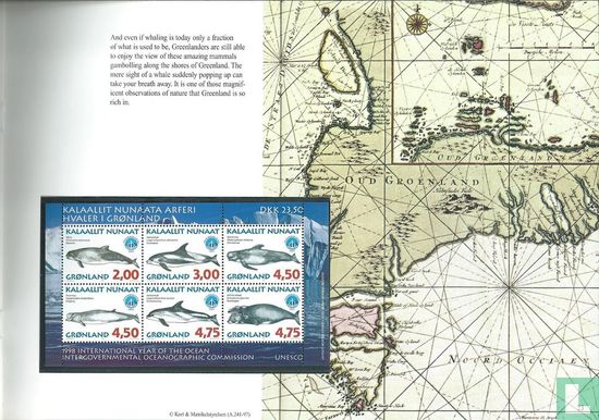The Whales of Greenland on stamps - Afbeelding 3