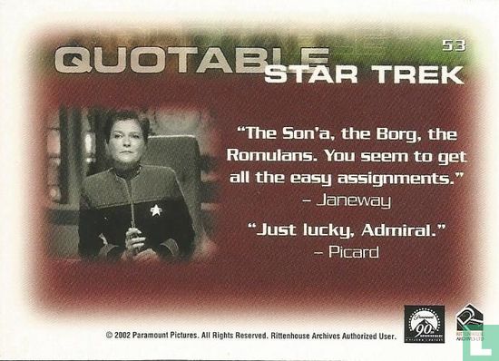 Janeway & Picard (signed) - Image 2