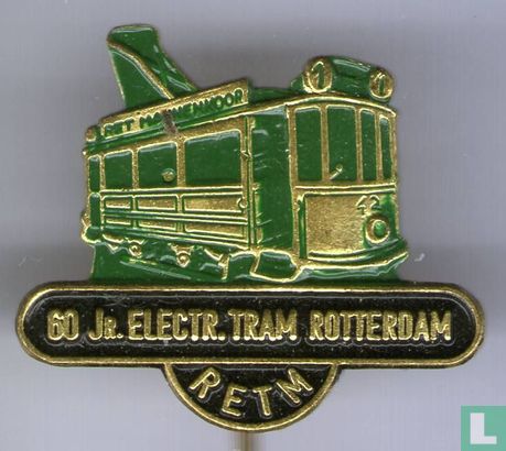 RETM 60 jr. Electr. Tram Rotterdam RET Mannenkoor [vert-noir]