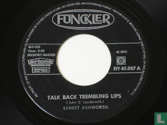 Talk Back Trembling Lips - Bild 3