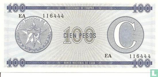Cuba 100 Pesos   - Afbeelding 1