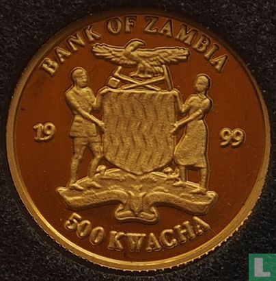Zambia 500 kwacha 1999 (PROOF) "Dr. David Livingstone" - Afbeelding 1