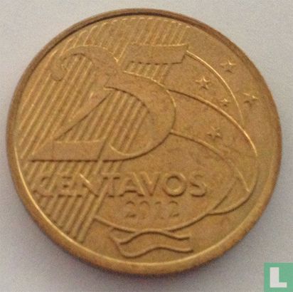 Brésil 25 centavos 2012 - Image 1