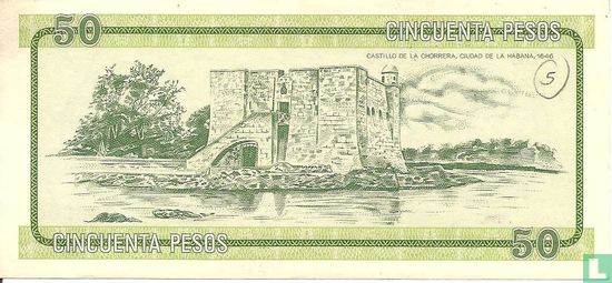 Cuba 50 Pesos  - Afbeelding 2