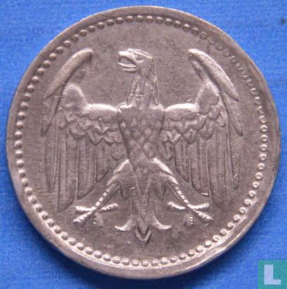 Duitse Rijk 3 mark 1924 (E) - Afbeelding 2