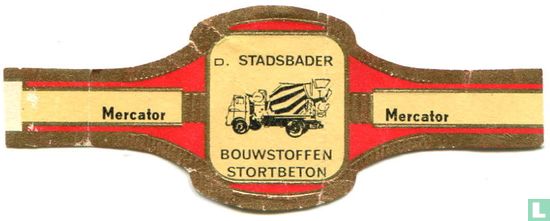 D. Stadsbader Bouwstoffen Stortbeton - Mercator - Mercator - Image 1