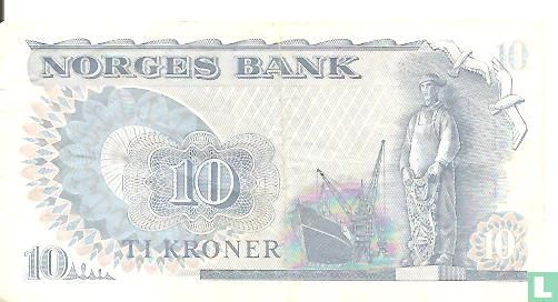 Norway 10 Kroner 1977 - Image 2