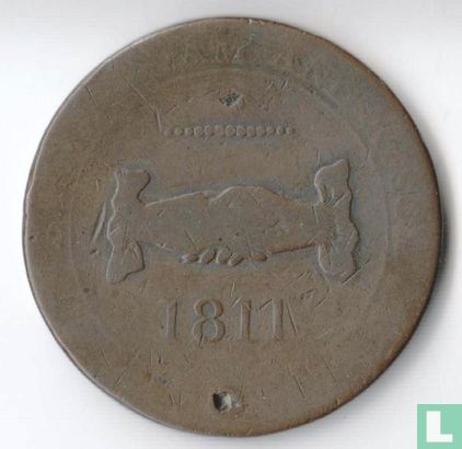Birmingham en Risca 1 Penny 1811>Penningen - Afbeelding 1
