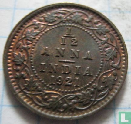 Brits-Indië 1/12 anna 1921 - Afbeelding 1
