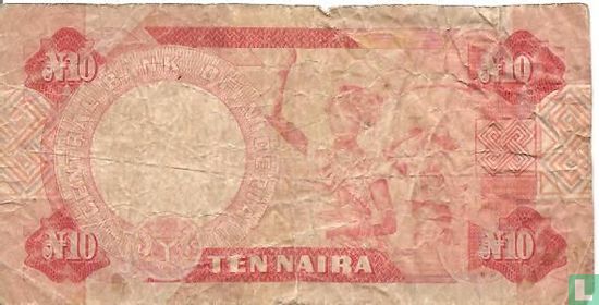 Nigeria 10 Naira ND (1984-) P25b - Afbeelding 2