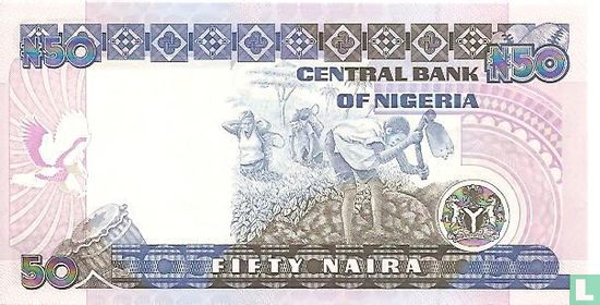 Nigeria 50 Naira 2005 - Bild 2