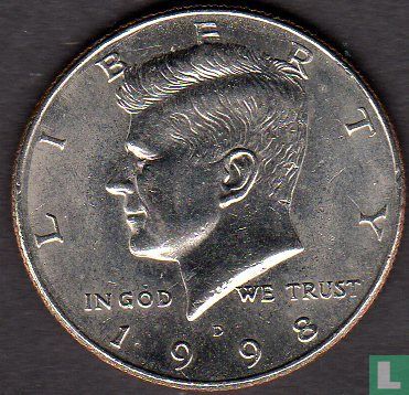 Vereinigte Staaten ½ Dollar 1998 (D) - Bild 1