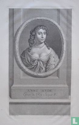 ANNE HYDE. Epouse du Roy Jacques II.