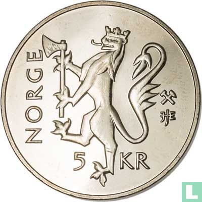 Norway 5 kroner 1997 "350th Anniversary of Norwegian Postal Service" - Image 2