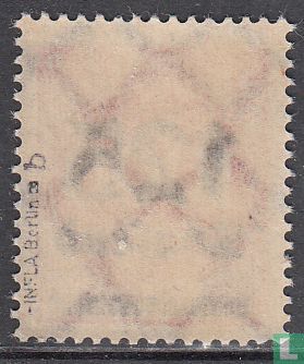 Figure in circle with overprint - Image 2