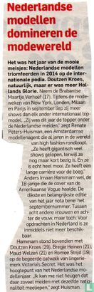 Nederlandse modellen domineren de modewereld
