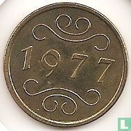Legpenning Rijksmunt 1977 - Afbeelding 1
