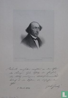  portret van Johann Jacoby (1805-1877)