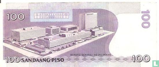 Philippines 100 Piso (1) ND (1972) - Image 2