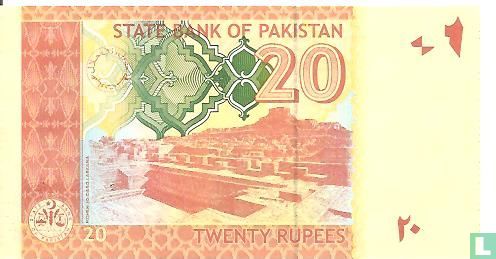 Pakistan 20 Rupees 2009 - Bild 2