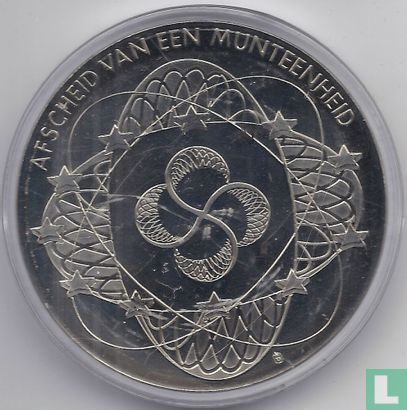 Nederland 10 gulden 2001 "Afscheid van een munteenheid" - Afbeelding 2