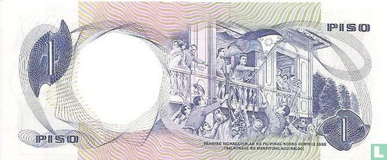 1 Piso Philippines signature 7 - Image 2