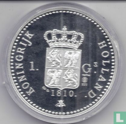 Herslag 1 Gulden 1810 (zilver) - Afbeelding 1