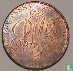 Groot-Brittannië Anglesey Mines Penny 1787 - Image 1