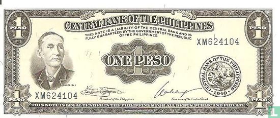 Filipijnen 1 Peso - Afbeelding 1