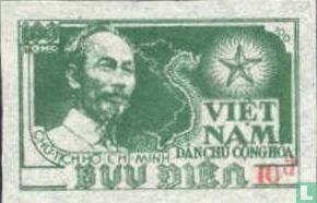 Ho Chi Minh, mit Aufdruck