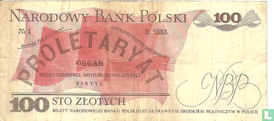 Polen 100 Zlotych 1975 - Afbeelding 2