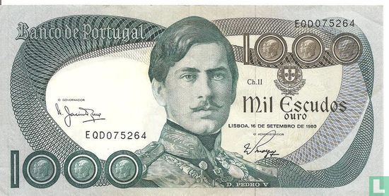 Portugal 1000 Escudos  - Afbeelding 1