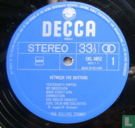 Between The Buttons - Image 3