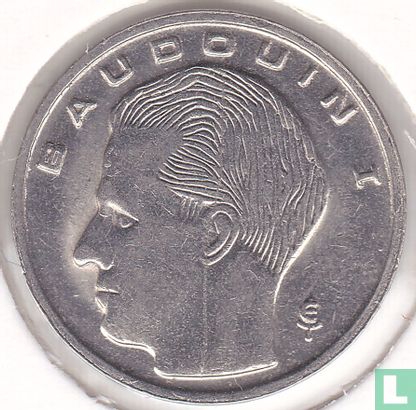 Belgium 1 franc 1993 (FRA) - Image 2