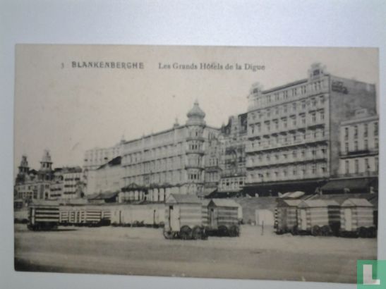 Blankenberghe. Les Grands Hôtels de la Digue. - Image 1