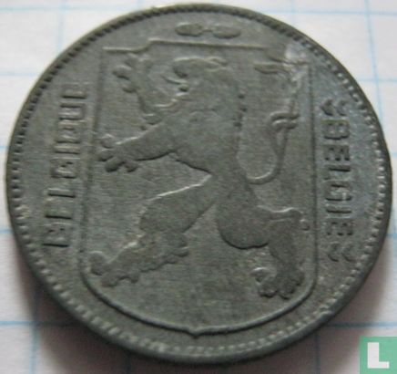 België 1 franc 1943 (FRA-NLD) - Afbeelding 2