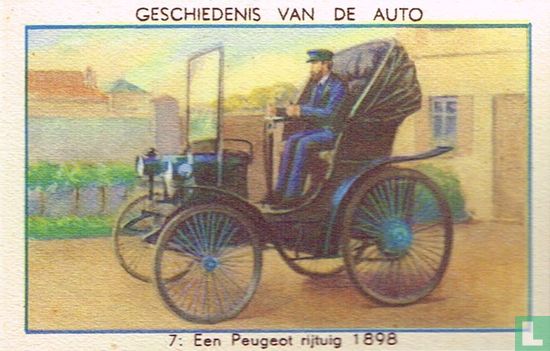 Een Peugeot rijtuig 1898 - Image 1