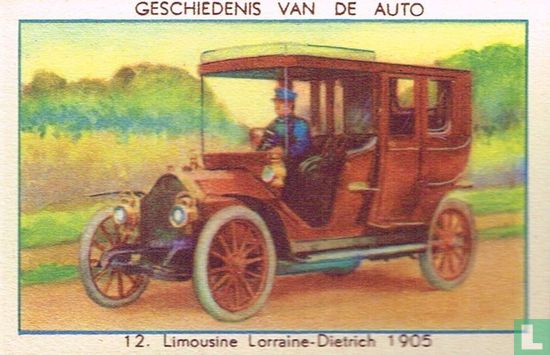 Limousine Lorraine-Dietrich 1905 - Afbeelding 1