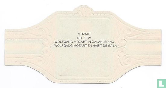 Wolfgang Mozart in evening wear - Image 2
