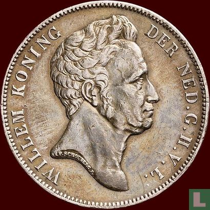 Niederlande 1 Gulden 1840 (Willem I) - Bild 2