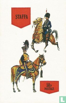 Paarden militaire uniformen