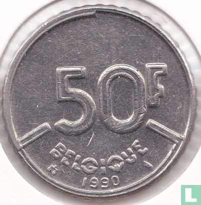 Belgium 50 francs 1990 (FRA) - Image 1