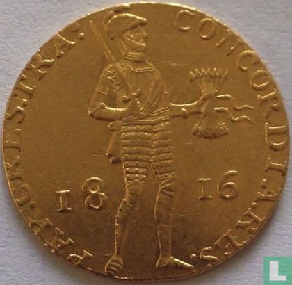 Pays-Bas 1 ducat 1816 (type 1) - Image 1