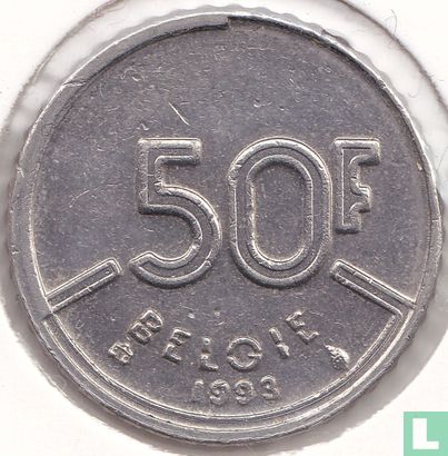 België 50 francs 1993 (NLD) - Afbeelding 1