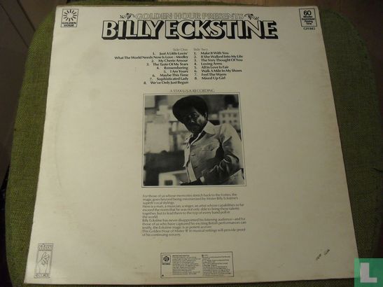 Golden Hour Presents Billy Eckstine - Image 2